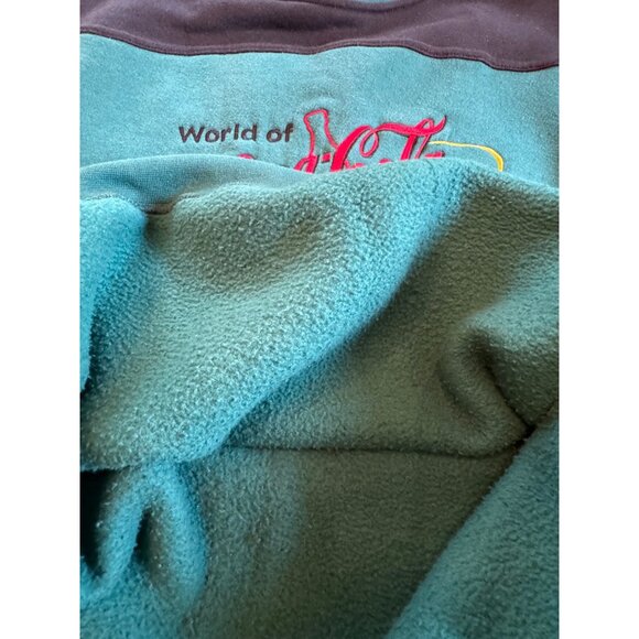 Coca-Cola Logo Sweatshirt Medium Hilton Active Apparel 80% Cotton Vintage - Picture 7 of 7